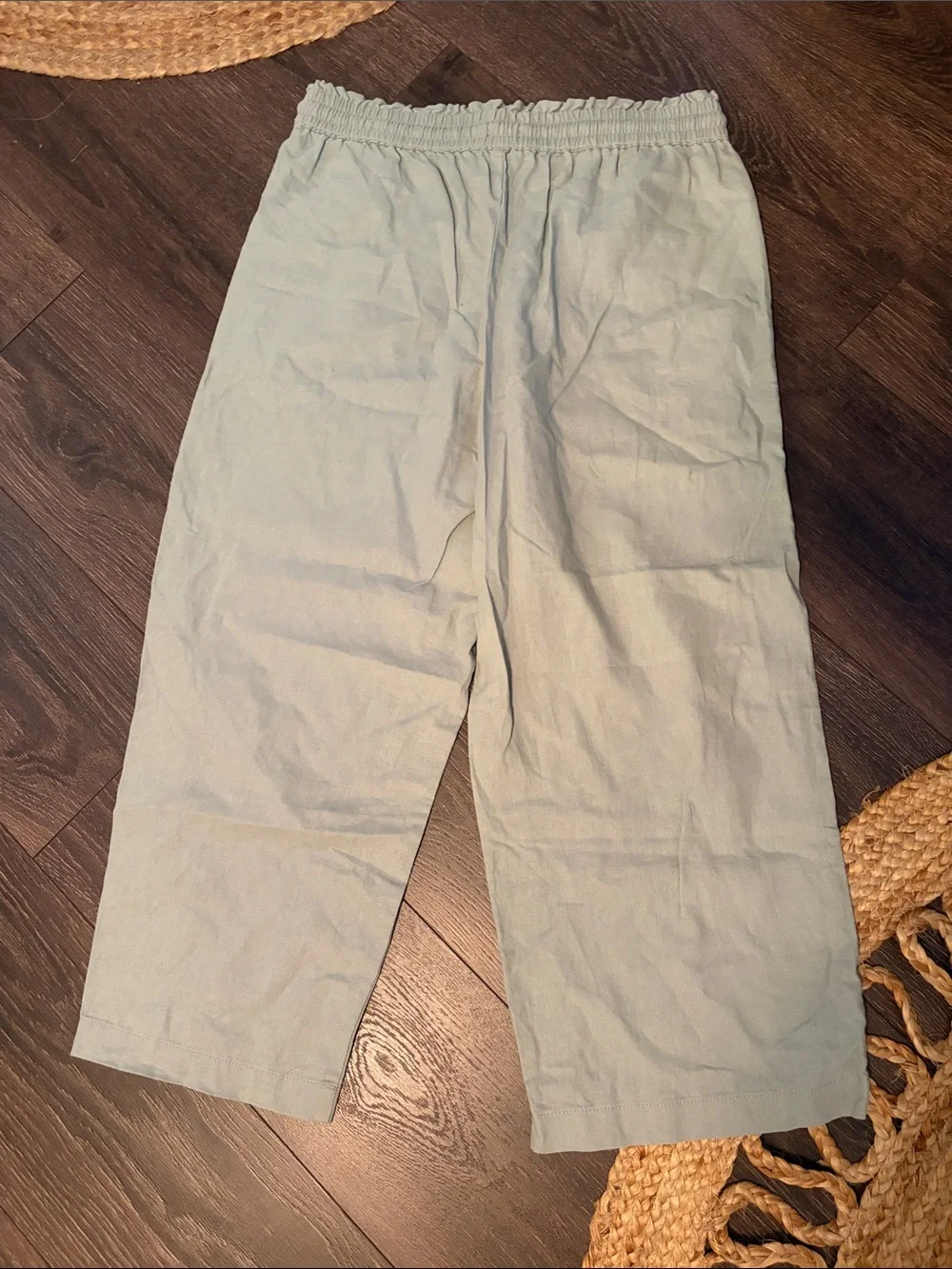 J. Crew Men's Light Sage Drawstring Joggers